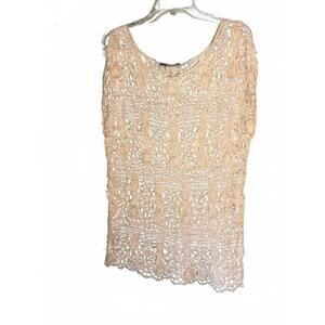 Design Works Women's Crochet Top - Size X-Large